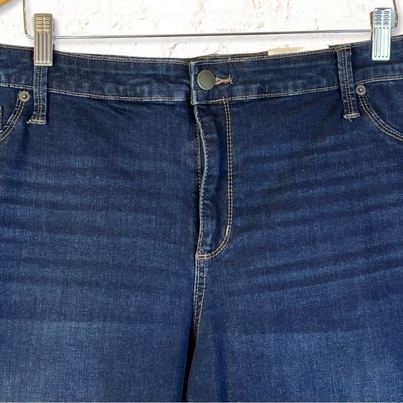 NEW Universal Thread Smooth & Sculpt Jegging Skinny Jeans Size 24W R Frayed Hem - Picture 10 of 12